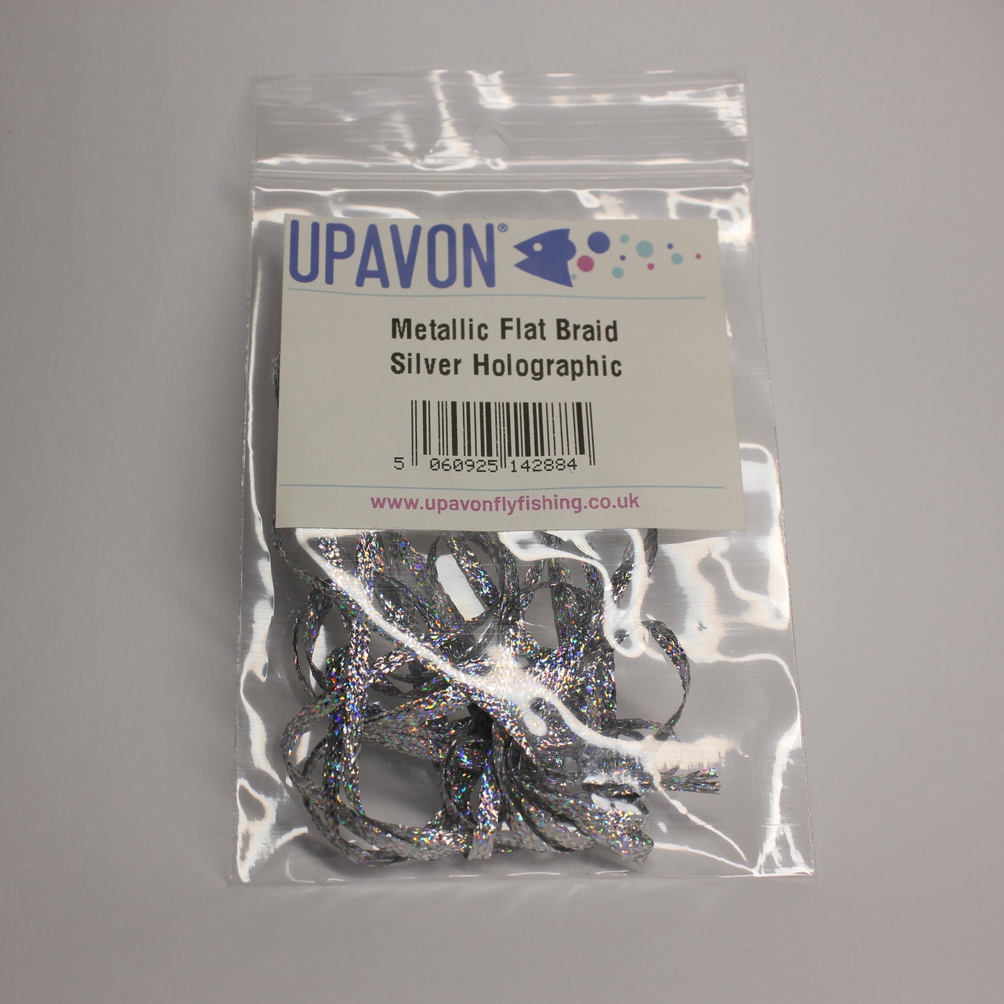 Upavon Metallic Flat Braid