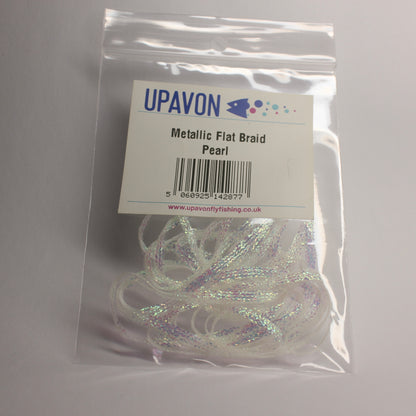 Upavon Metallic Flat Braid