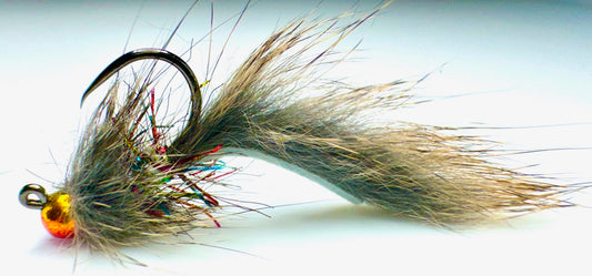 Rainbow Jigged Squirrel Streamer